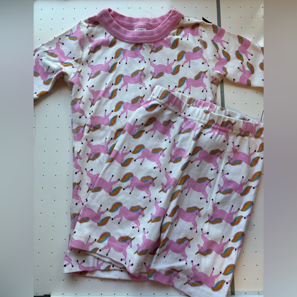 Unicorn Dreams Kids Pajamas - Pink